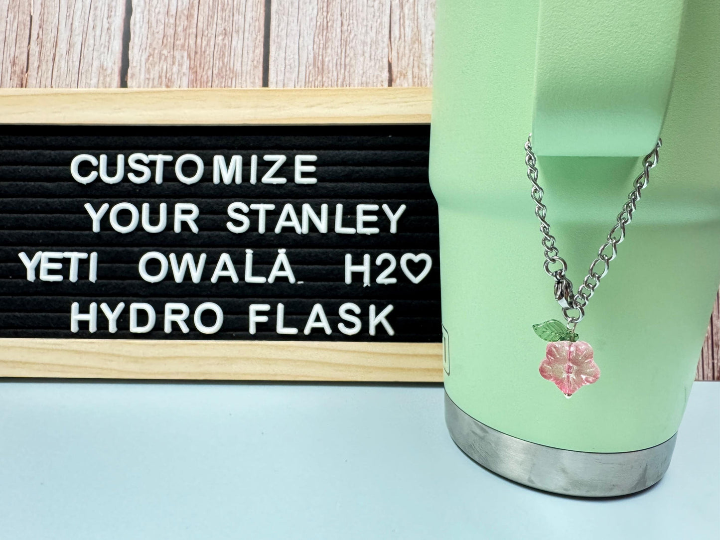 Stanley Tumbler Charm Stanley Accessory Water Bottle Charm Cup Charm Stanley Cup Charm Tumbler Handle Charm Drink Accessory Stanley